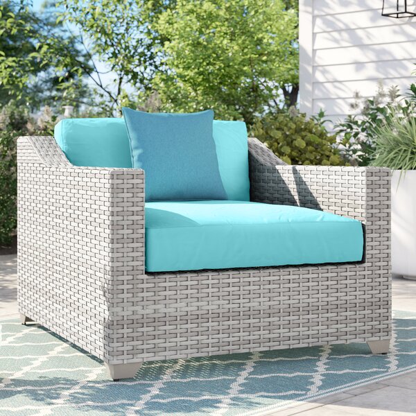 Sol 72 Outdoor Falmouth Patio Chair with Cushions 